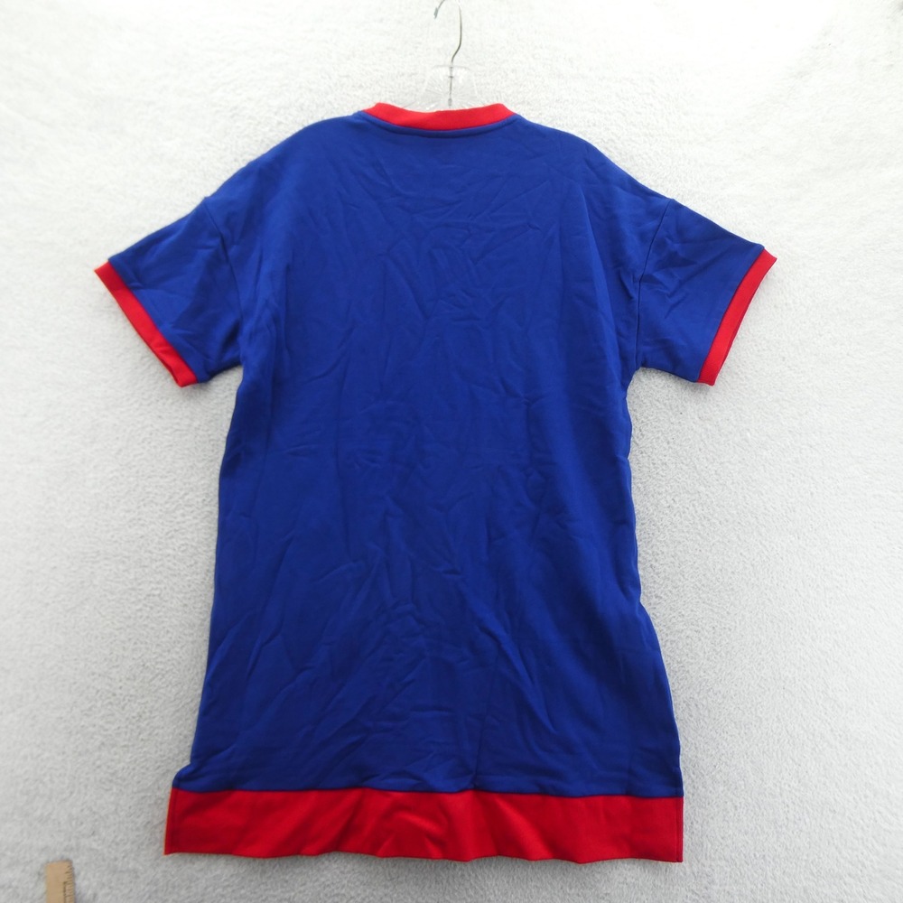 GIII 4Her Dress Women Medium Texas Rangers Blue Red Sequin MLB Fan Sweater Dress - Picture 7 of 9